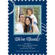 Navy Home Stamp Photo Moving Announcements Image 5 of 6